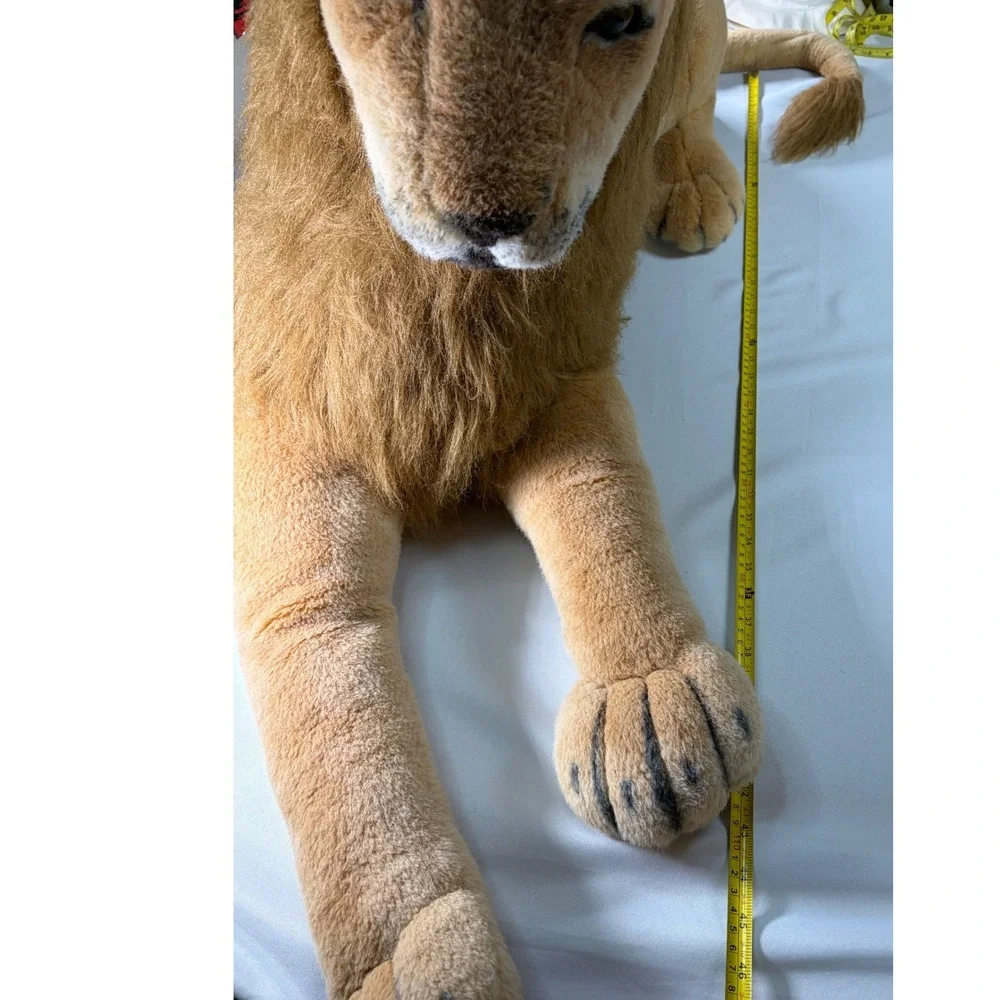 Melissa & Doug GIANT Lion Plush Life Size Stuffed Animal Realistic Big Cat 40" - Picture 16 of 16